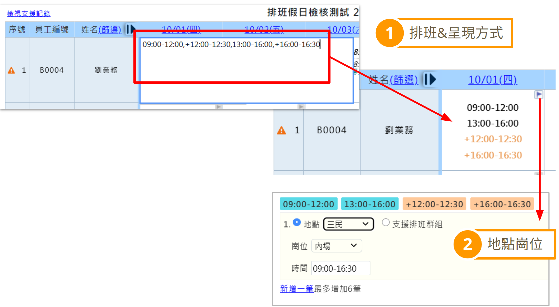 當日出勤額外加班-1